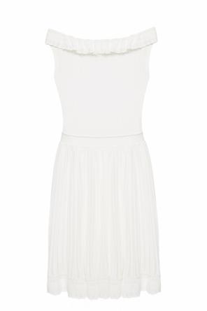 Ribbed dress with ruffles, zdjęcie 1 Ribbed dress with ruffles od Alaia